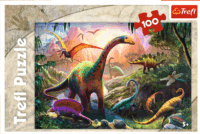 Trefl Dinoszauruszok földjén - 100 darabos puzzle