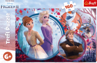 Trefl Jégvarázs 2: Nővérek kalandja - 160 darabos puzzle