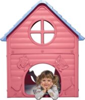 Dohány Toys: Első házam rózsaszín kerti játszóház