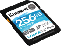 Kingston 256GB Canvas Go! Plus SDXC UHS-I CL10 memóriakártya