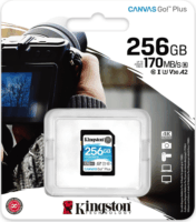 Kingston 256GB Canvas Go! Plus SDXC UHS-I CL10 memóriakártya