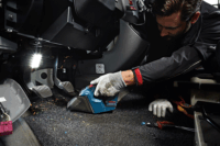 Bosch GAS 12V-LI Akkumulátoros Porelszívó (Akku és töltő nélkül)