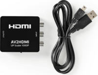 Nedis 3xRCA (RWY) anya - HDMI™ anya Kompozit Video-HDMI™ Konverter