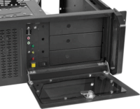 Lanberg SC01-4504-08B Rack Szerver Ház - Fekete