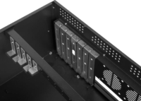 Lanberg SC01-4504-08B Rack Szerver Ház - Fekete