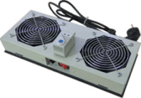 Lande LN-FAN-THM-2FWMIP 2 modulos ventilátor egység termosztáttal - Szürke