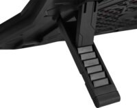 Marvo FN-40 17" laptop hűtőpad - Fekete/Piros