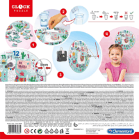 Clementoni Lámás - 96 darabos puzzle óra