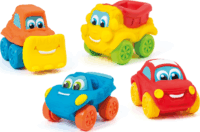 Clementoni Baby Soft & Go Puha játékkocsik több változatban