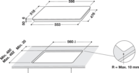 Whirlpool WL S8560 AL Indukciós főzőlap - Fekete