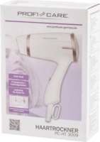 ProfiCare PC-HT 3009 Hajszárító - Fehér/Rózsaszín