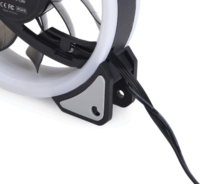 Alphacool Eiszyklon Aurora LUX Digital RGB 120mm rendszerhűtő (3db/csomag)