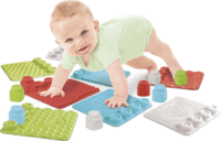 Clementoni Clemmy puha Szenzoros játszószőnyeg és építőkocka szett