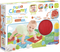 Clementoni Clemmy puha Szenzoros játszószőnyeg és építőkocka szett