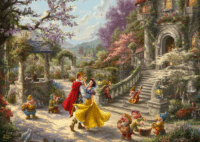 Schmidt Spiele Disney Hófehérke Tánc a herceggel - 1000 darabos puzzle