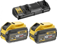 Dewalt DCB132X2 18/54V Akkumulátor és Töltő Készlet 9/3Ah