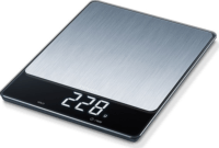Beurer KS 34 XL STEEL Elektronikus konyhai mérleg - Nemesacél/Fekete