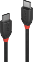 LINDY USB-C apa - USB-C apa Adat- és töltőkábel 1m - Fekete