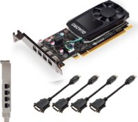 PNY NVIDIA Quadro P1000 DVI 4GB GDDR5 Videokártya