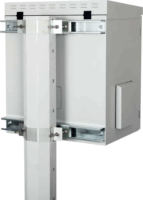 Lande 19" Fali rack szekrény 7U 600x450 - Szürke