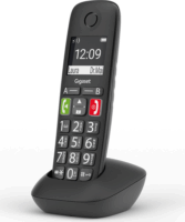 Gigaset E290HX ECO DECT Telefon - Fekete (Bázisállomás nélkül)