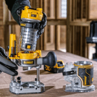 Dewalt DCW604NT Akkumulátoros Marógép (Akku és töltő nélkül)