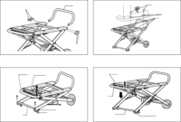 Makita 194093-8 Gérvágófűrész Állvány