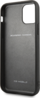 Ferrari GEN Apple iPhone 11 Pro Bőrtok - Függőlegesen csíkozott fekete