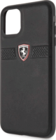 Ferrari Off Track Apple iPhone 11 Pro Max Bőr Védőtok - Fekete