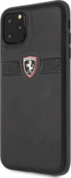 Ferrari Off Track Apple iPhone 11 Pro Max Bőr Védőtok - Fekete