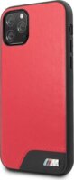 BMW iPhone 11 Pro Kemény műbőrtok - Piros
