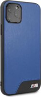 BMW iPhone 11 Pro Kemény műbőrtok - Kék