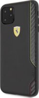FERRARI On Track iPhone 11 Pro Max Puha PU gumitok - Fekete