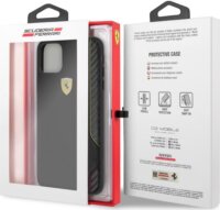 FERRARI On Track iPhone 11 Pro Max Puha PU gumitok - Fekete