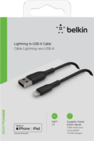 Belkin USB apa - Lightning apa Adat- és töltőkábel 3m - Fekete