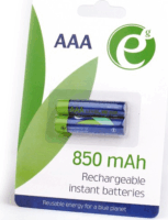 Gembird EG-BA-AAA8R-01 850mAh AAA Újratölthető ceruzaelem (2db/csomag)