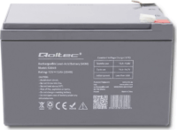 Qoltec 53049 12V 12Ah AGM Akkumulátor