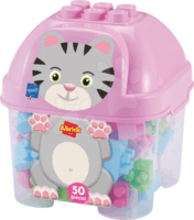 Écoiffier Abrick: cicás 50 darabos építőjáték készlet