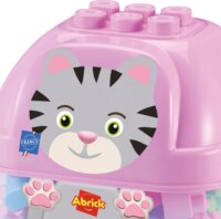 Écoiffier Abrick: cicás 50 darabos építőjáték készlet