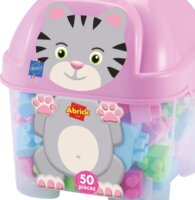 Écoiffier Abrick: cicás 50 darabos építőjáték készlet