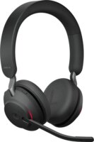 Jabra Evolve2 65 (Microsoft Teams, USB-C, Töltőállomás) Bluetooth Stereo Headset Fekete