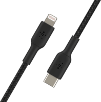 Belkin Lightning apa - USB-C apa Adat- és töltőkábel 2m - Fekete