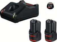 Bosch 1600A019RD 2xGBA 12V Akkumulátor 3Ah + GAL 12V-40 Professional Töltő Készlet