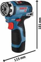 Bosch GSR 12V-35 FC (06019H3004) Professional Solo Akkus Fúró-csavarozó (Akku és töltő nélkül)