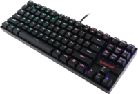 Redragon Kumara K552RGB (Red Switches) USB Mechanikus Gaming Billentyűzet HU - Fekete