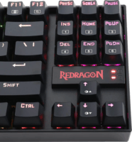 Redragon Kumara K552RGB (Red Switches) USB Mechanikus Gaming Billentyűzet HU - Fekete