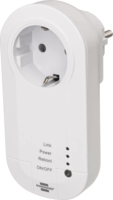 Brennenstuhl Connect WA 3600 LRF01 433 WiFi aljzat Fehér IP20