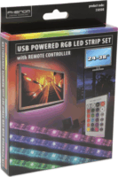 Delight 55850A LED szalag 24-38" TV háttérvilágításhoz távirányítóval - RGB