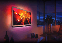 Delight 55850A LED szalag 24-38" TV háttérvilágításhoz távirányítóval - RGB