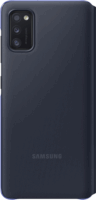 Samsung EF-EA415 Galaxy A41 gyári S-View Wallet Cover Tok - Fekete